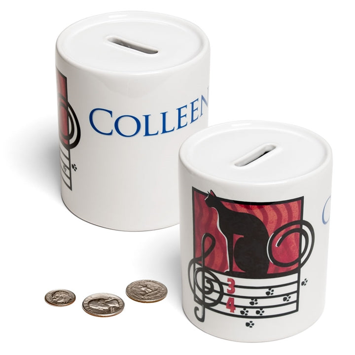 Personalized Performance Arts Coin Bank
