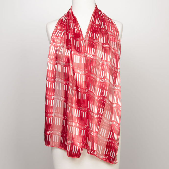 Keys & Notes Scarf at The Music Stand