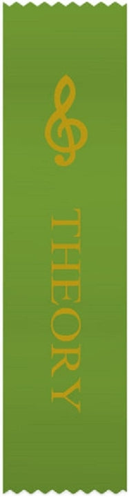 G-Clef Green 'Theory' Ribbons