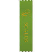 Green Piano 'Scales' Ribbons, Set of 10