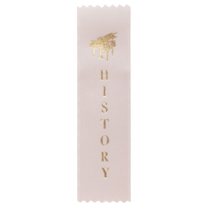 Gray Piano 'History' Ribbons