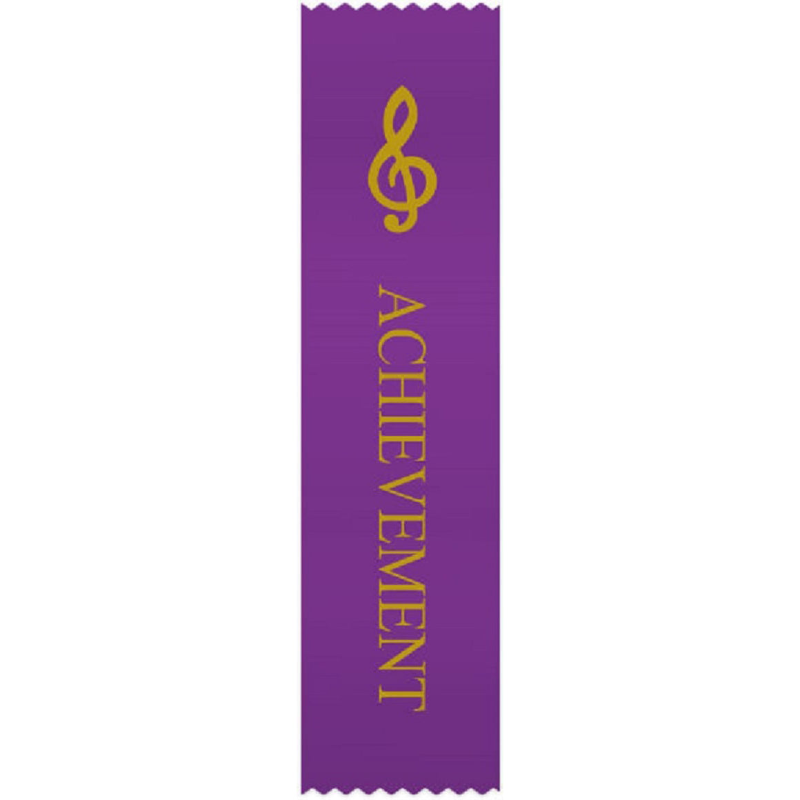 G-Clef Purple 'Achievement' Ribbons, Set of 10