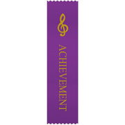 G-Clef Purple 'Achievement' Ribbons, Set of 10