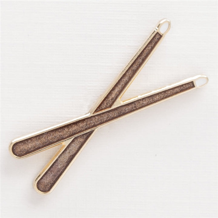 Drum Sticks Enamel Pin