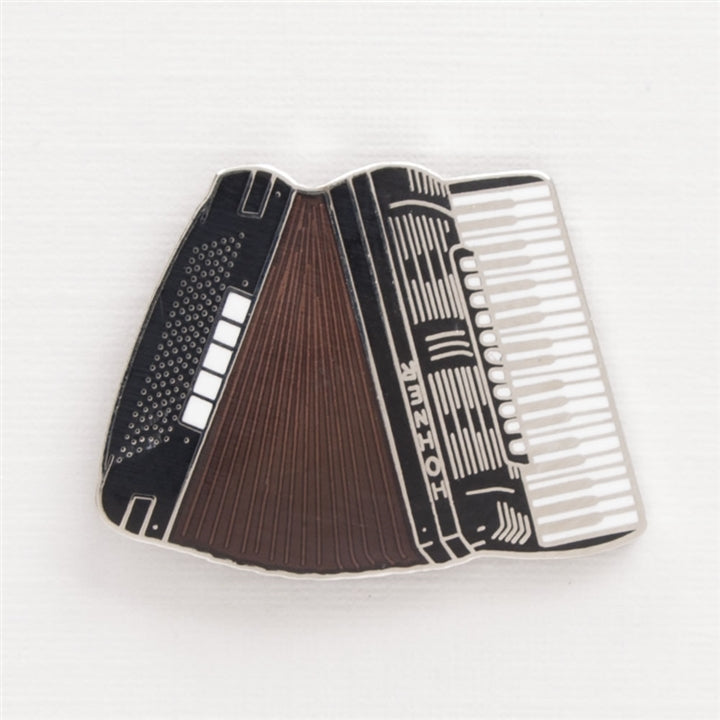 Accordion Enamel Pin