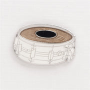 Snare Drum Enameled Pin
