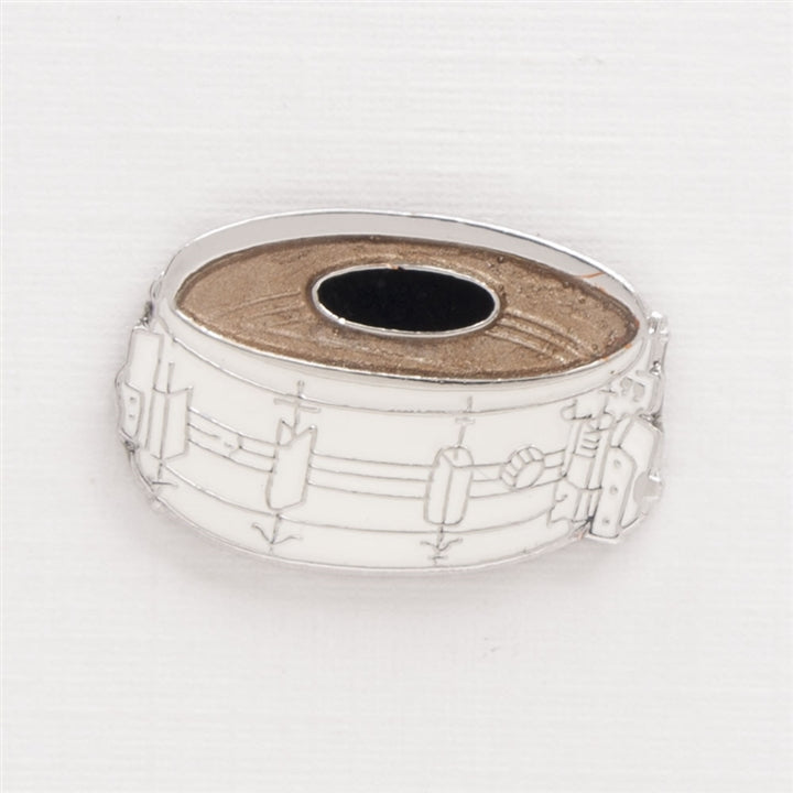 Snare Drum Enameled Pin