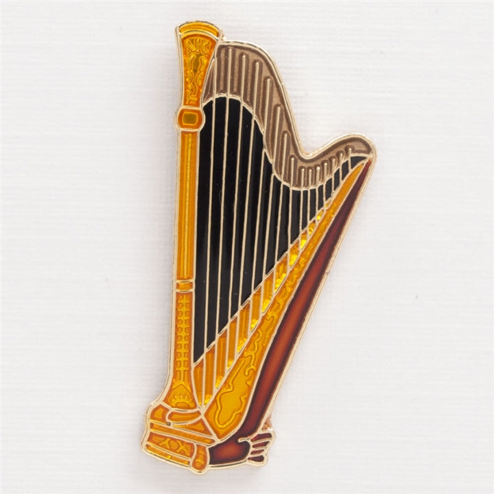 Harp Enamel Pin