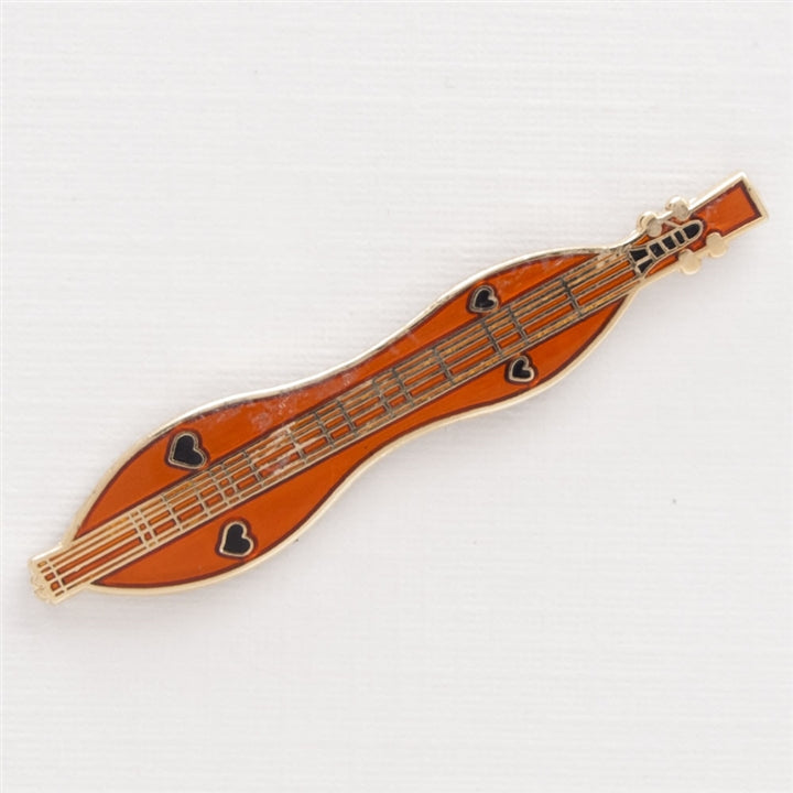 Appalachian Dulcimer Enamel Pin