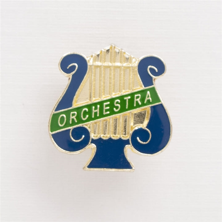 Lyre 'Orchestra' Enameled Pin