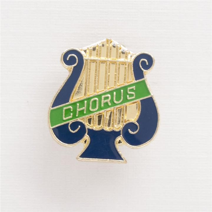 Lyre 'Chorus' Enameled Pin