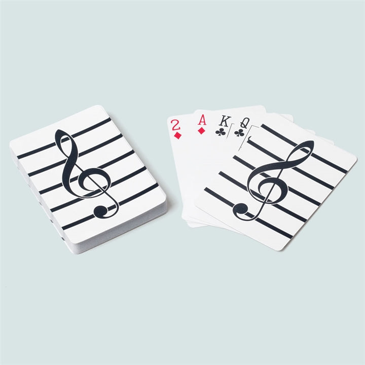 G-Clef Playing Cards