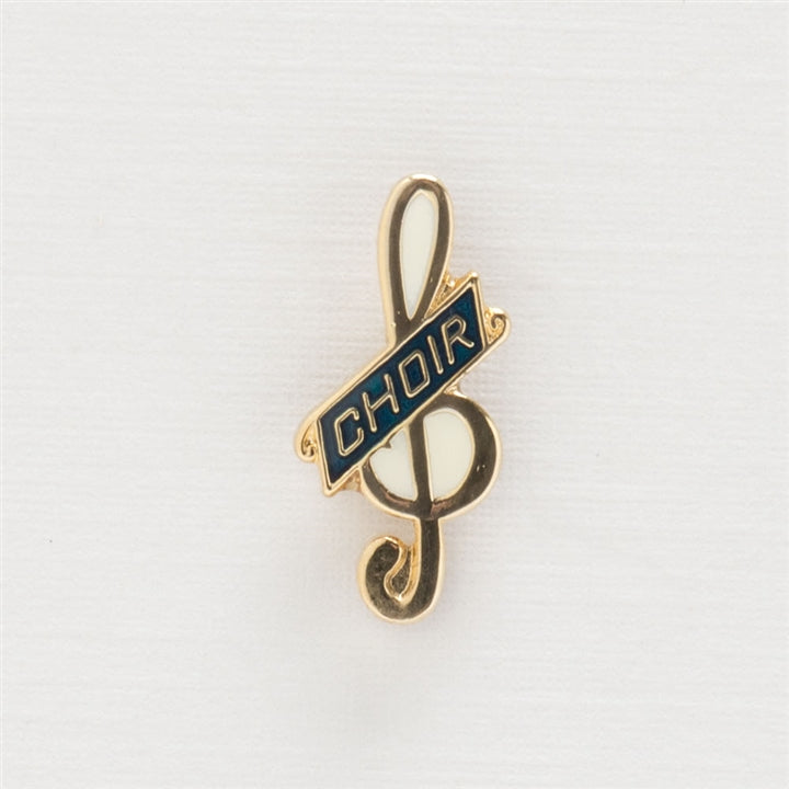 Mini G-Clef 'Choir' Pin