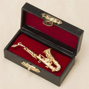 Saxophone Pin with Case