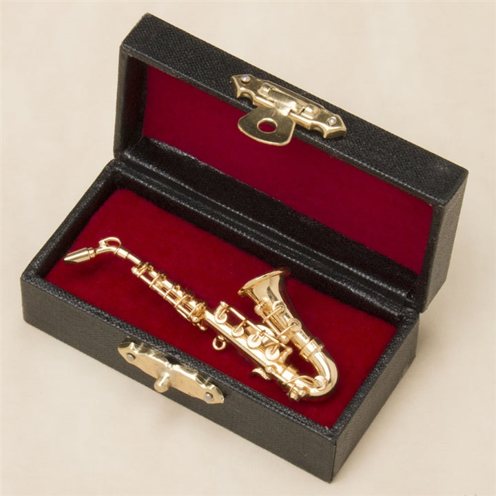 Saxophone Pin with Case