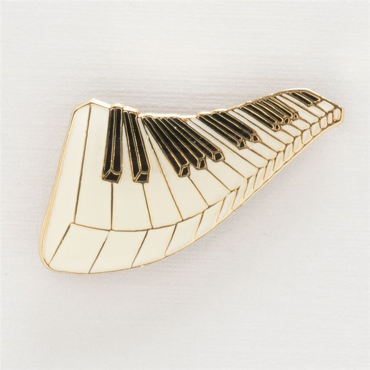 Wavy Keyboard Enamel Pin