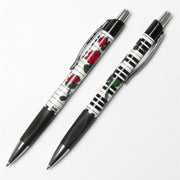 Keyboard & Roses Pen