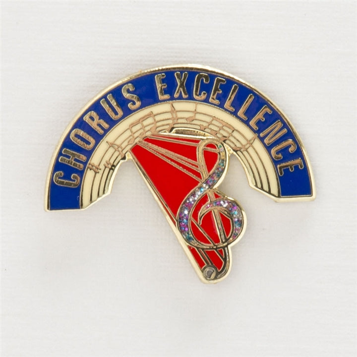 Chorus Excellence Pin