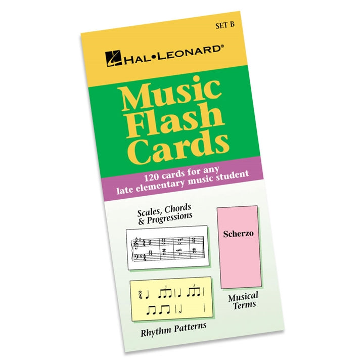 Music Flash Cards - Set B - Intermediate