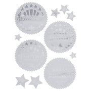 Silver Embossed 'Excellence' Award Seal