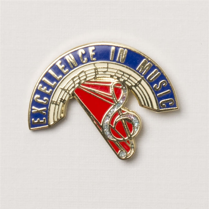 Excellence in Music Lapel Pin