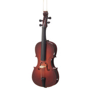 Wood Cello Ornament