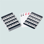Piano Keys Playing Cards