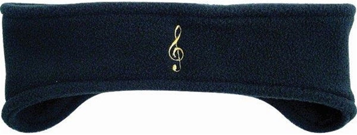 Embroidered G-Clef Headband