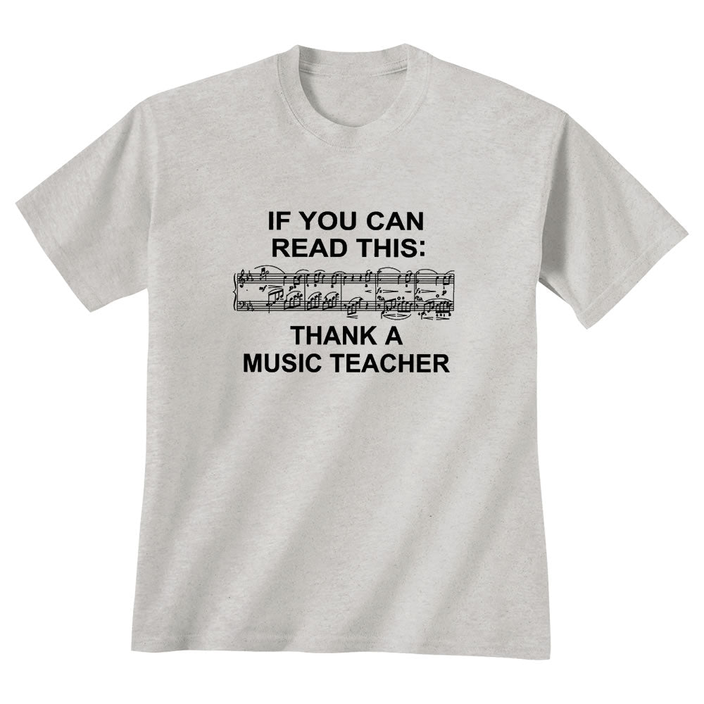'Thank A Music Teacher' T-Shirt