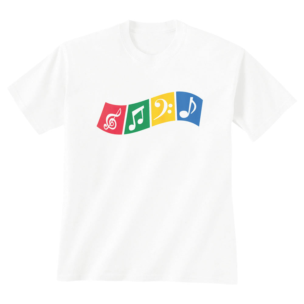 Four Music Symbols T-Shirt