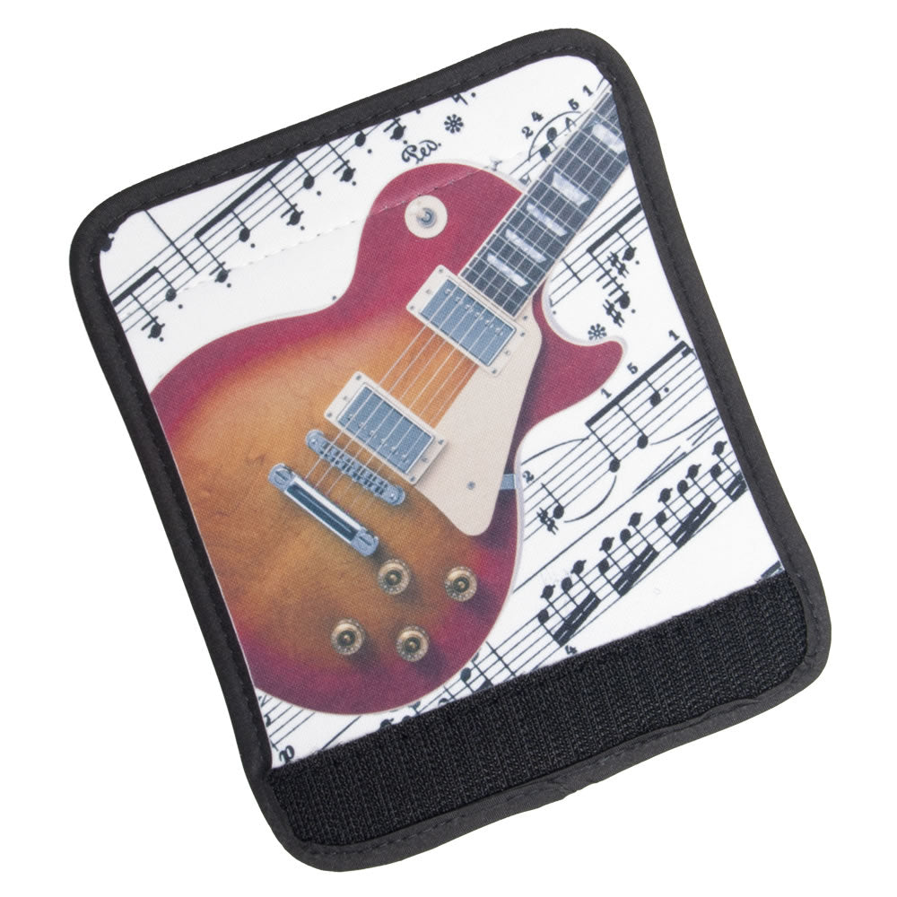 Luggage Handle Wrap With Instrument Design