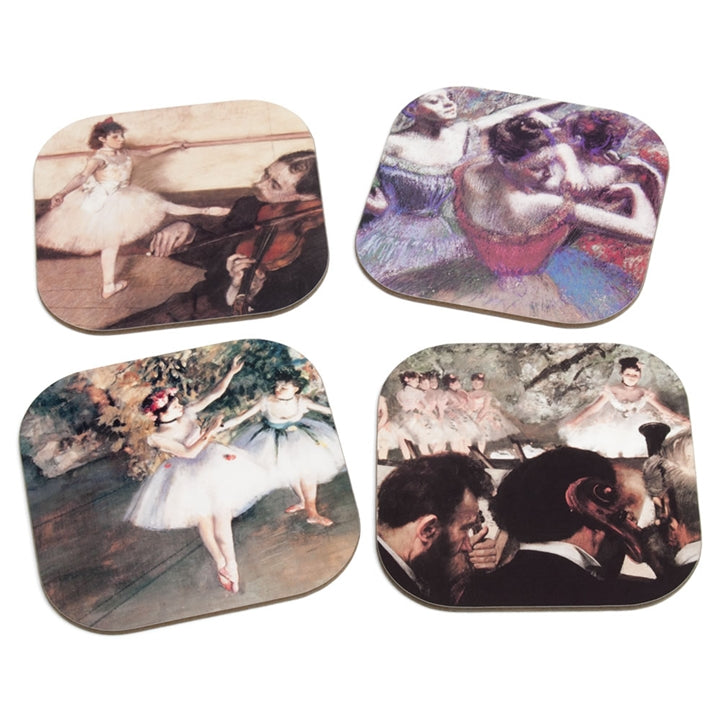 Degas Dancers Coasters Set With Stand
