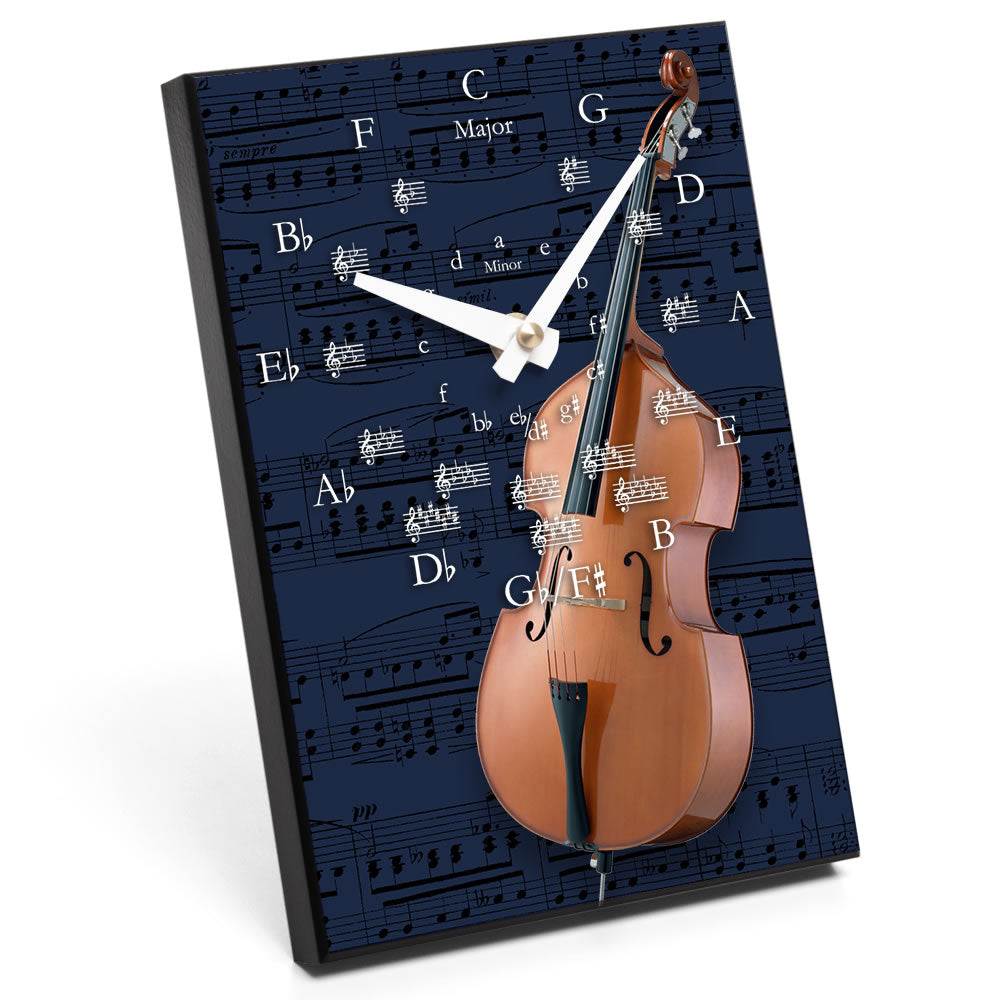 Circle of Fifths & Instrument Design Desk Clock
