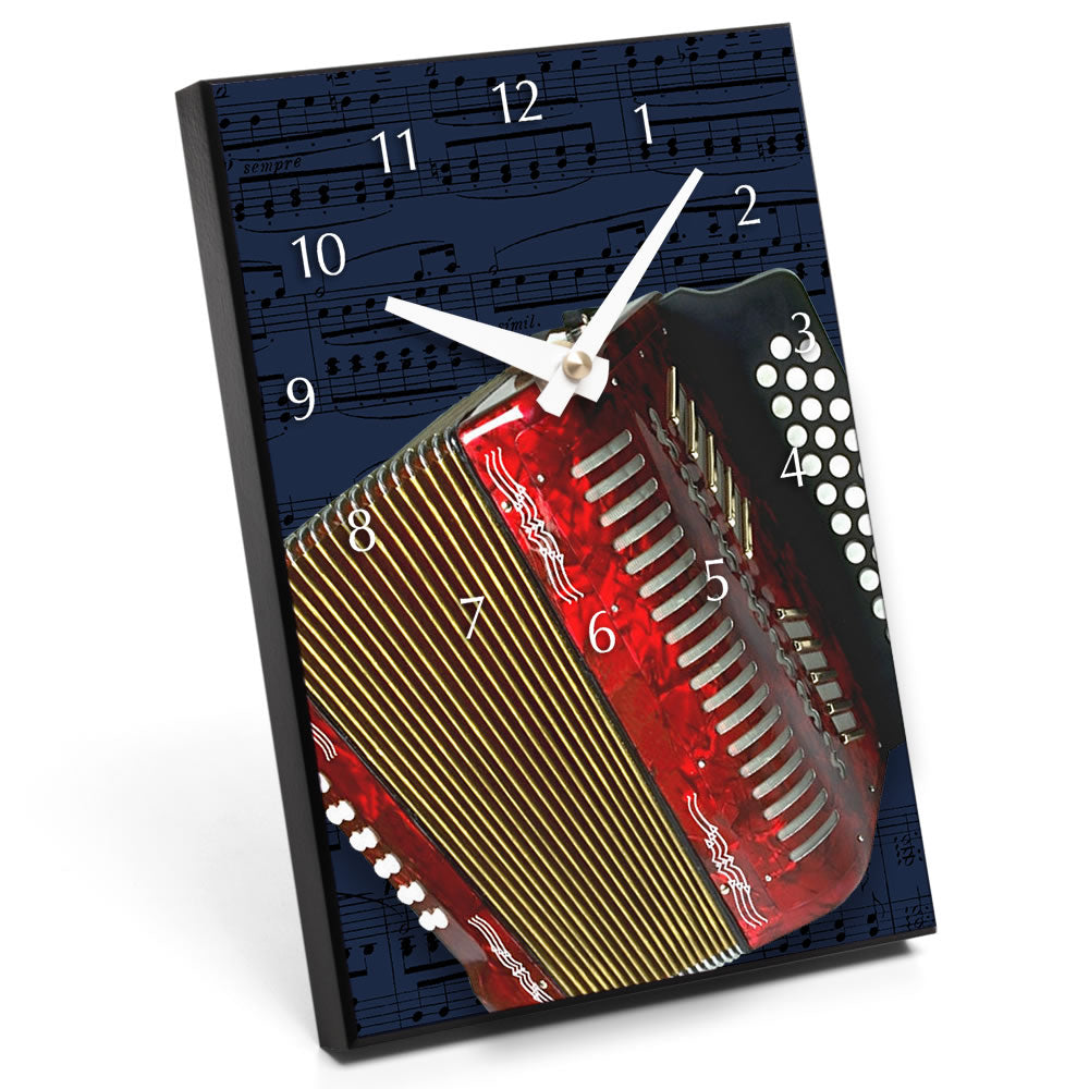 Hour-Numerals & Instrument Design Desk Clock