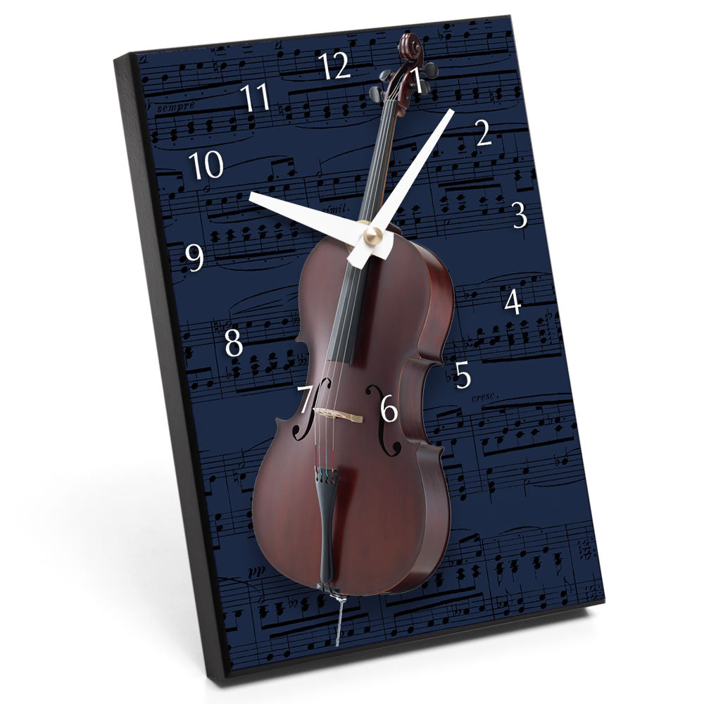Hour-Numerals & Instrument Design Desk Clock