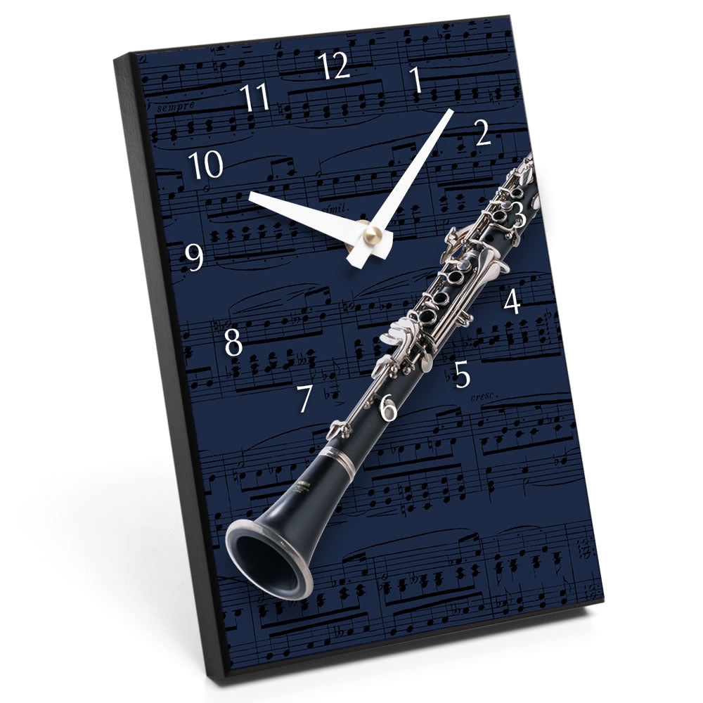 Hour-Numerals & Instrument Design Desk Clock