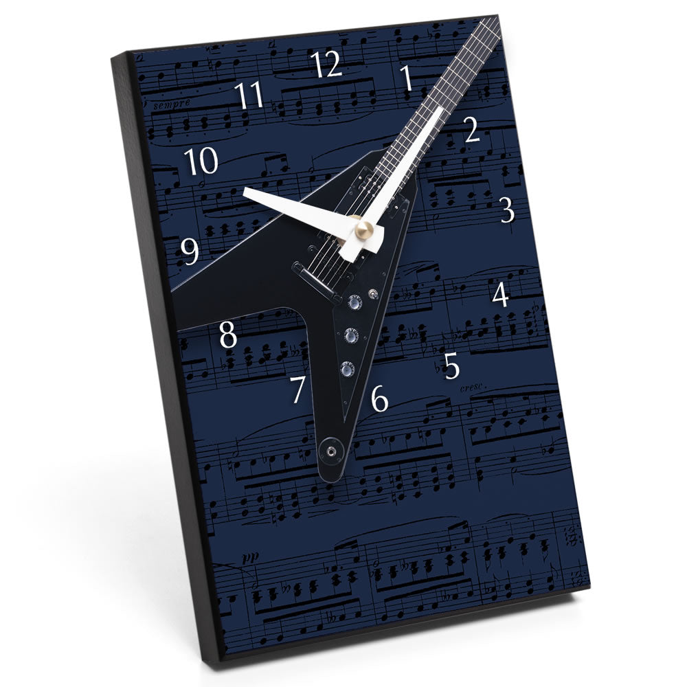 Hour-Numerals & Instrument Design Desk Clock