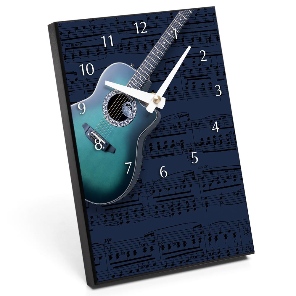 Hour-Numerals & Instrument Design Desk Clock
