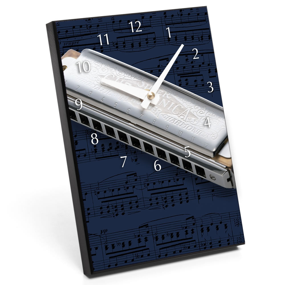 Hour-Numerals & Instrument Design Desk Clock