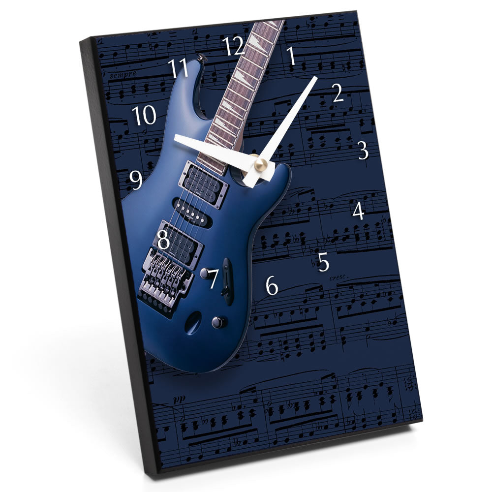 Hour-Numerals & Instrument Design Desk Clock