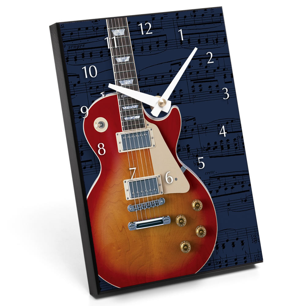 Hour-Numerals & Instrument Design Desk Clock