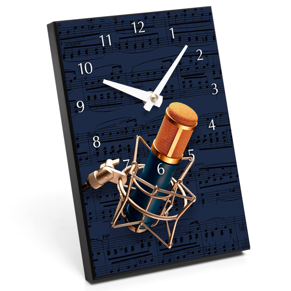 Hour-Numerals & Instrument Design Desk Clock