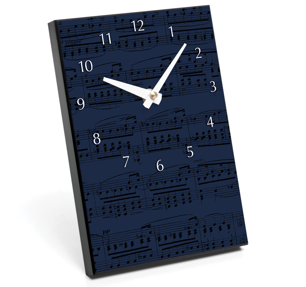 Hour-Numerals & Instrument Design Desk Clock