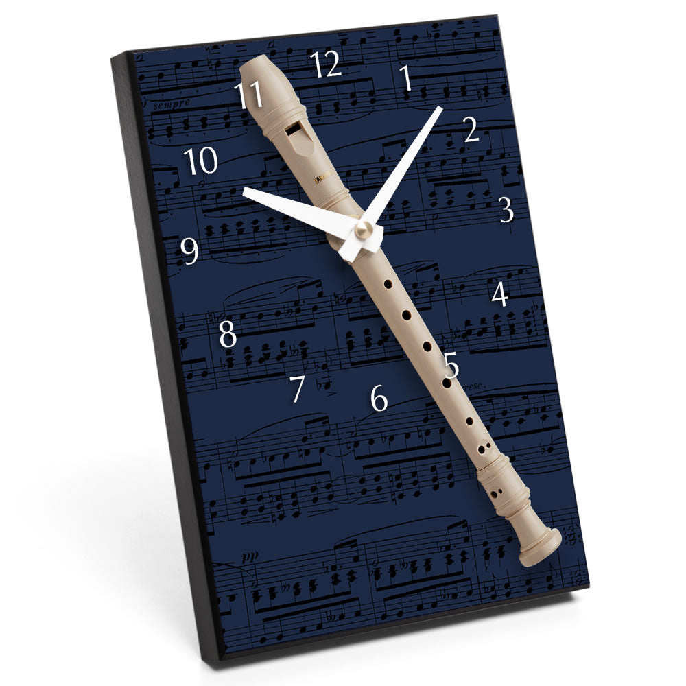 Hour-Numerals & Instrument Design Desk Clock
