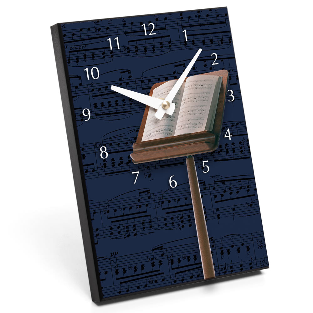 Hour-Numerals & Instrument Design Desk Clock