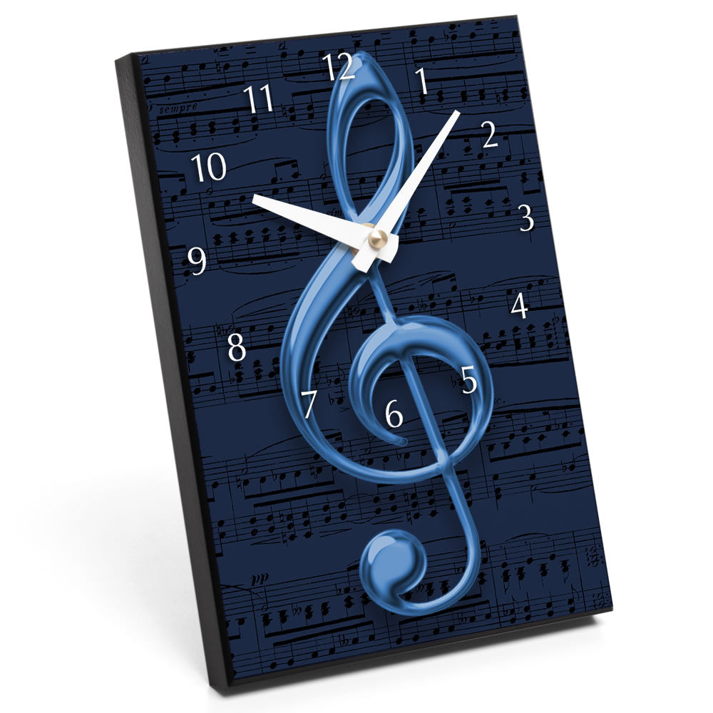 Hour-Numerals & Instrument Design Desk Clock
