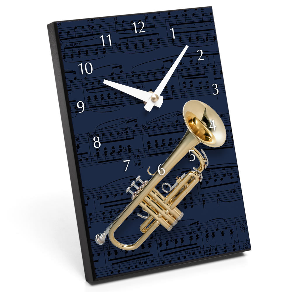 Hour-Numerals & Instrument Design Desk Clock