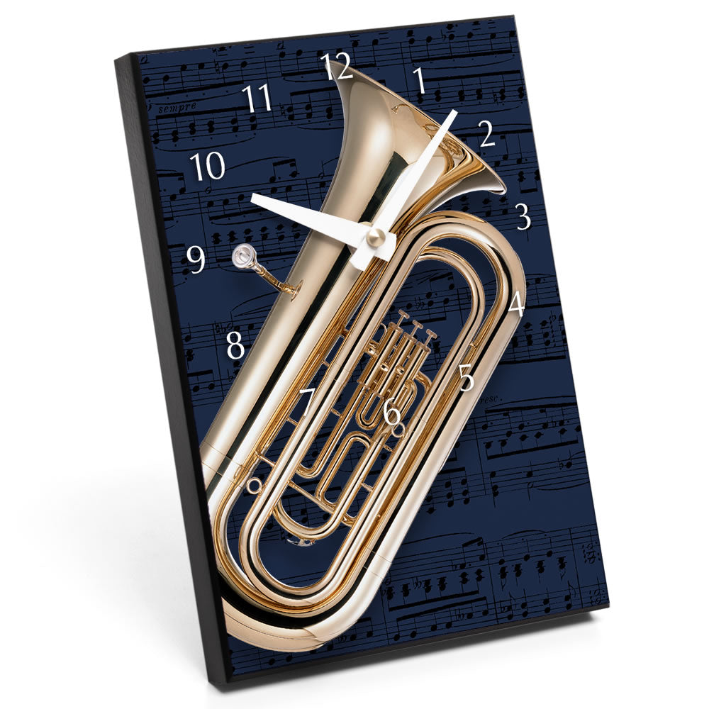 Hour-Numerals & Instrument Design Desk Clock