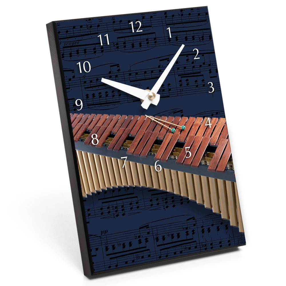 Hour-Numerals & Instrument Design Desk Clock