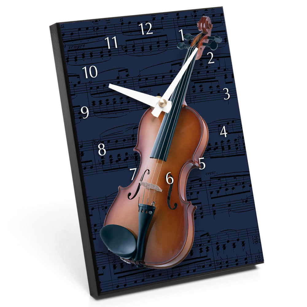 Hour-Numerals & Instrument Design Desk Clock